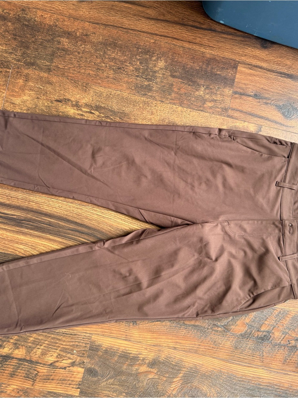 Fabletics Men's Dark Chocolate Brown Stretch Chinos